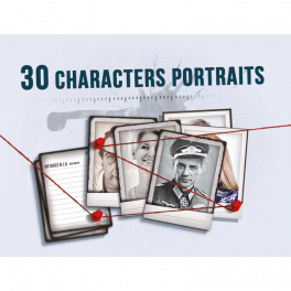 DETECTIVE: 30 CHARACTER PORTRAITS - MINI EXPANSION DETECTIVE: 30 CHARACTER PORTRAITS - MINI EXPANSION